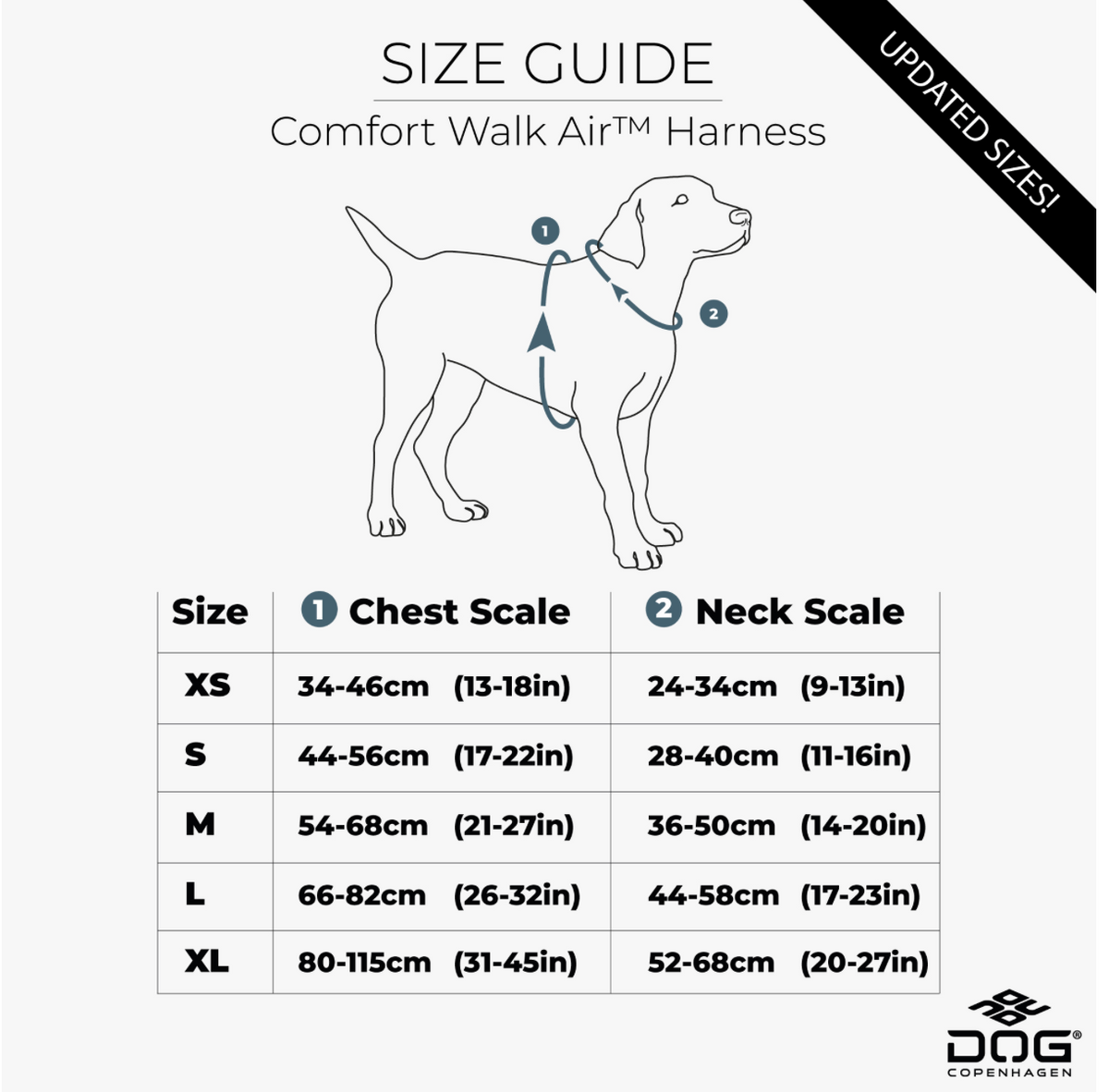 Harnais Comfort Walk Air™  DOG Copenhagen